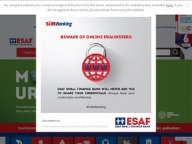 'esafbank.com' screenshot