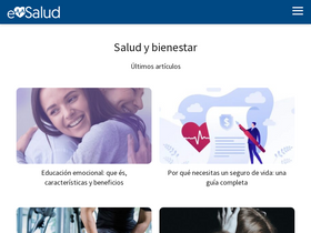 'esalud.com' screenshot