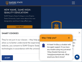 'esc.edu' screenshot