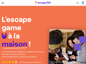 'escape-kit.com' screenshot