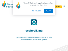 'eschooldata.com' screenshot