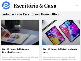 'escritorioecasa.com' screenshot