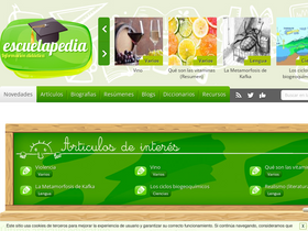 'escuelapedia.com' screenshot