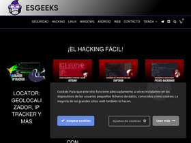 'esgeeks.com' screenshot