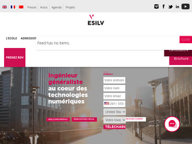 'esilv.fr' screenshot