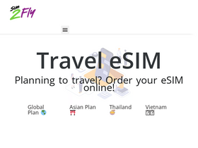'esim2fly.com' screenshot