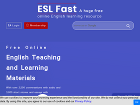 'eslfast.com' screenshot
