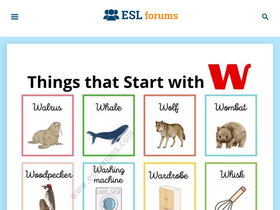 'eslforums.com' screenshot