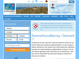 'esmark.dk' screenshot