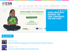 'esn.org' screenshot