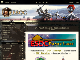 'eso-community.net' screenshot