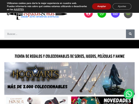 'espadasymas.com' screenshot