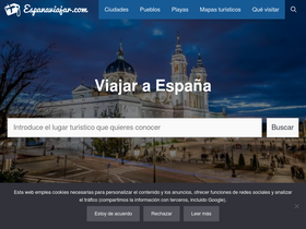 'espanaviajar.com' screenshot