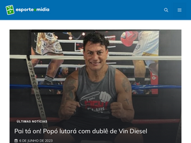 'esporteemidia.com' screenshot