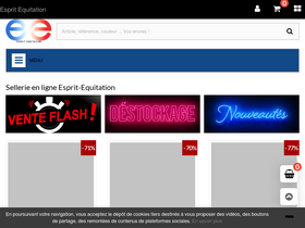 'esprit-equitation.com' screenshot