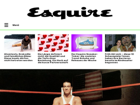 'esquire.de' screenshot