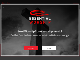 'essentialworship.com' screenshot
