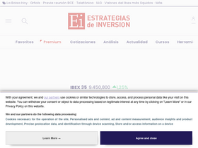 'estrategiasdeinversion.com' screenshot