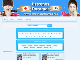 'estrenosdoramas.net' screenshot