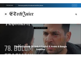 'etechjuice.com' screenshot