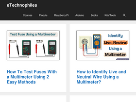 'etechnophiles.com' screenshot