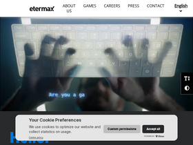 'etermax.com' screenshot