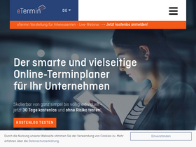 'etermin.net' screenshot
