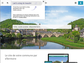 'eterritoire.fr' screenshot
