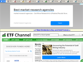 'etfchannel.com' screenshot