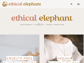 'ethicalelephant.com' screenshot