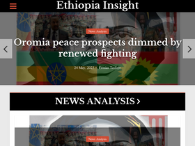 'ethiopia-insight.com' screenshot