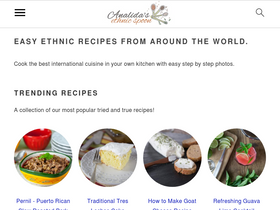 'ethnicspoon.com' screenshot