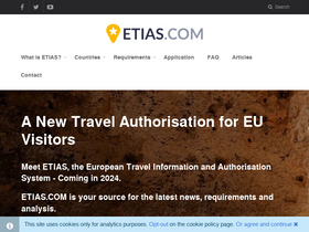 'etias.com' screenshot
