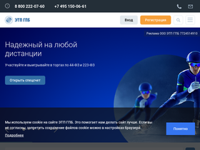 'etpgpb.ru' screenshot