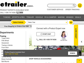 'etrailer.com' screenshot