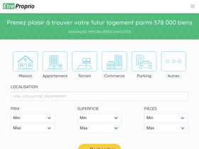 'etreproprio.com' screenshot