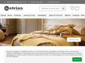 'etrias.nl' screenshot