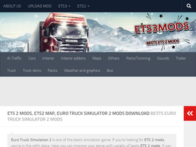 'ets3mods.com' screenshot