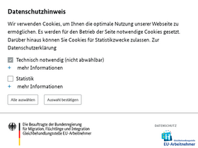 'eu-gleichbehandlungsstelle.de' screenshot
