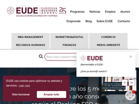 'eude.es' screenshot
