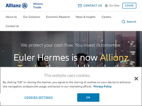 'eulerhermes.com' screenshot