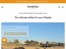 'eunorau-ebike.com' screenshot