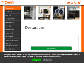 'eurekaelectrodomesticos.es' screenshot