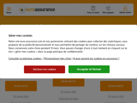 'euro-assurance.com' screenshot