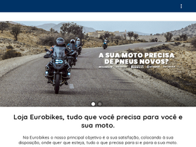 'eurobikes.pt' screenshot