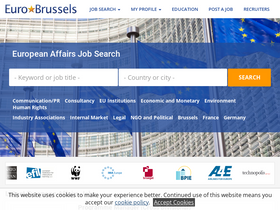 'eurobrussels.com' screenshot