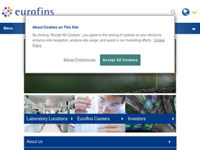 'eurofins.com' screenshot