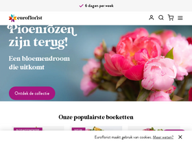 'euroflorist.nl' screenshot