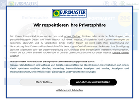 'euromaster.de' screenshot
