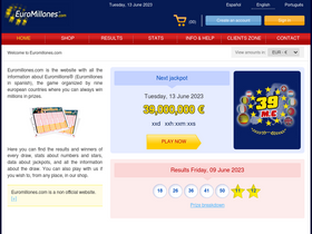 'euromillones.com' screenshot